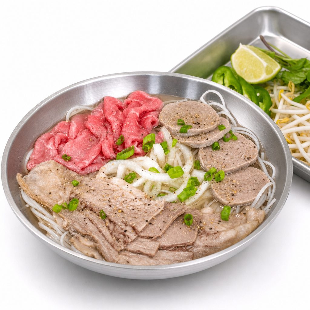 1. Pho Dac Biet (Combination).
